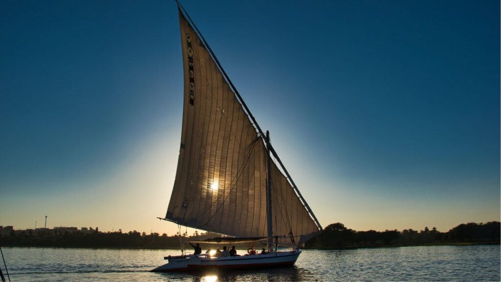 Sail on a Felucca in the Nile