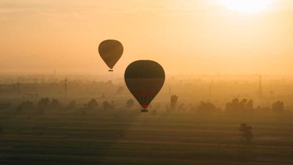 Take a Hot Air Balloon Ride in Luxor