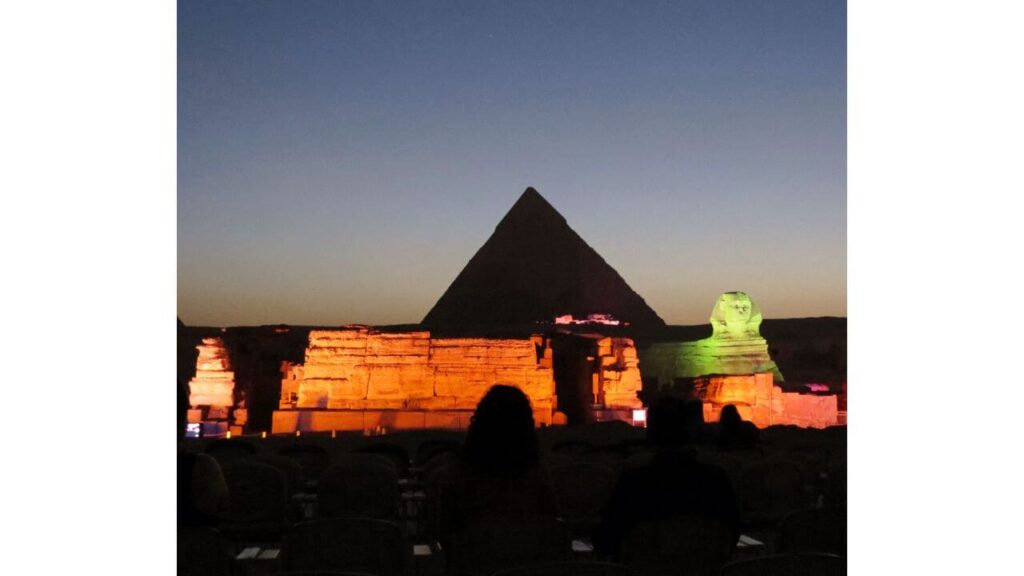 Sound & Light Show at the Pyramids